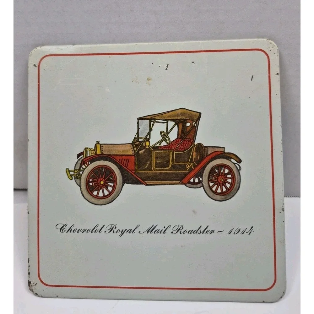 Vintage 1914 Chevrolet Royal Mail Roadster Trivet / Hot‎ Pad by Pro-Tex 7